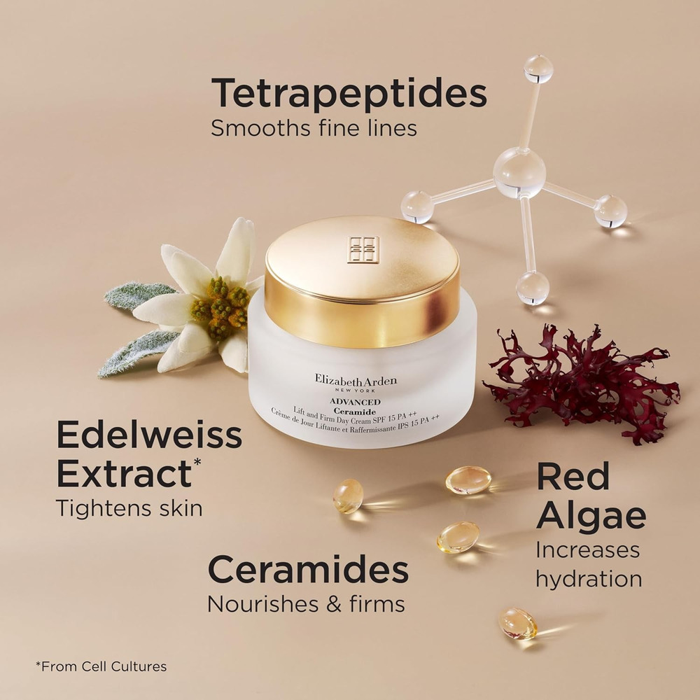 Ceramide by Elizabeth Arden 1.7oz Advanced Lift and Firm Day Cream SPF 15 NO BOX